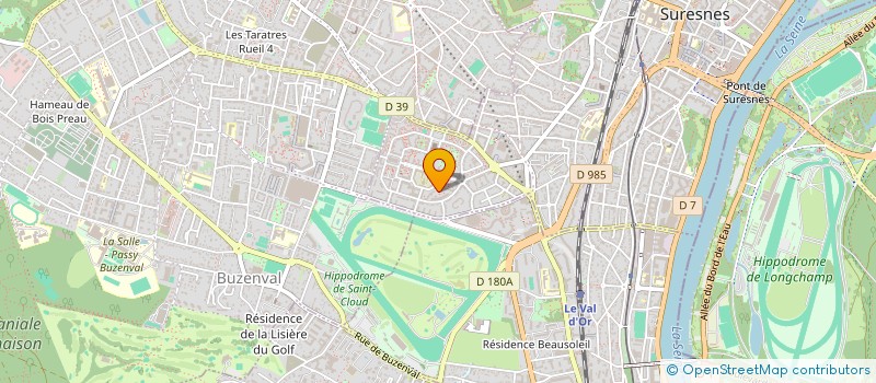 localisation de l'entreprise MONSIEUR KENNETH BAYAKIMISSA à SURESNES