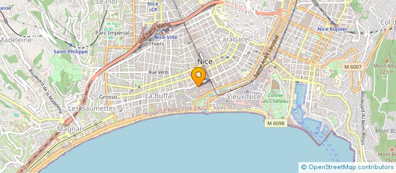 localisation de l'entreprise MONSIEUR KENNETH BELLON à NICE