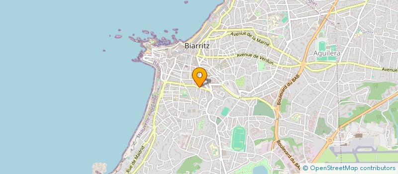 localisation de l'entreprise MONSIEUR KENNETH DURRUTY à BIARRITZ