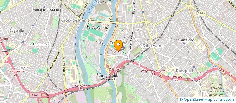 localisation de l'entreprise MONSIEUR KENNETH FAIZOUN à TOULOUSE