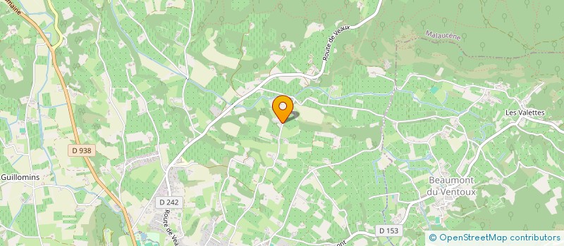 localisation de l'entreprise MONSIEUR KENNETH GREVE  MALAUCENE