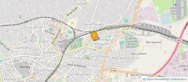 localisation de l'entreprise MONSIEUR KENNETH OMOROTIONMWAN  NIMES