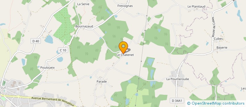 localisation de l'entreprise MONSIEUR KENNETH SODEN à ORADOUR-SUR-VAYRES