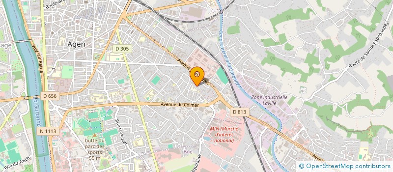 localisation de l'entreprise MONSIEUR KENNETH SWARAY  AGEN