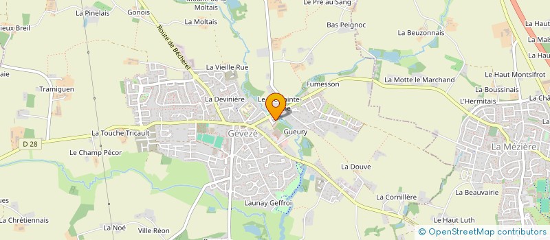 localisation de l'entreprise MONSIEUR KENNY ADAM  GEVEZE