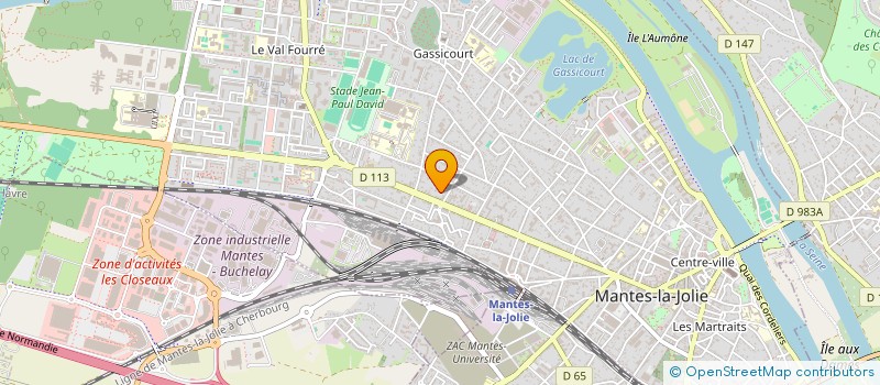 localisation de l'entreprise MONSIEUR KENNY AHMAD BASHIRU-DEEN  MANTES-LA-JOLIE