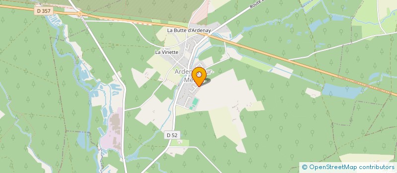 localisation de l'entreprise MONSIEUR KENNY AIGLE  MULSANNE