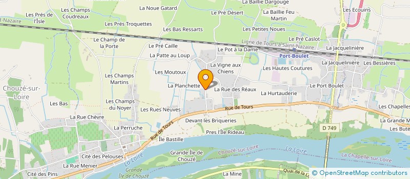 localisation de l'entreprise MONSIEUR KENNY BERGER  CHOUZE-SUR-LOIRE