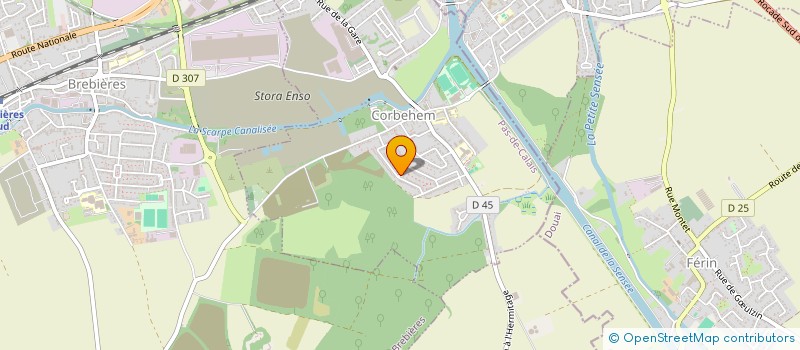 localisation de l'entreprise MONSIEUR KENNY BLANCHARD  CORBEHEM