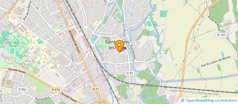 localisation de l'entreprise MONSIEUR KENNY BRUT  SAINT-JULIEN-LES-VILLAS