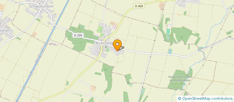 localisation de l'entreprise MONSIEUR KENNY CHINNAPPEN  RICHTOLSHEIM