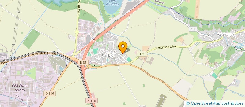 localisation de l'entreprise MONSIEUR KENNY COCO  SACLAY