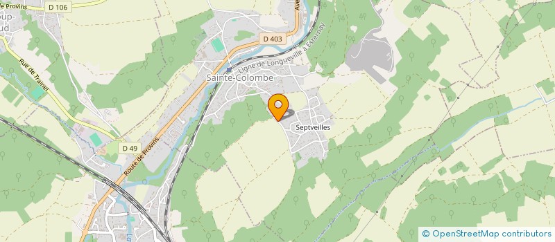 localisation de l'entreprise MONSIEUR KENNY GALPE  SAINTE-COLOMBE