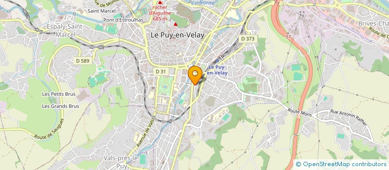 localisation de l'entreprise MONSIEUR KENNY GUIMARAES  LE PUY-EN-VELAY