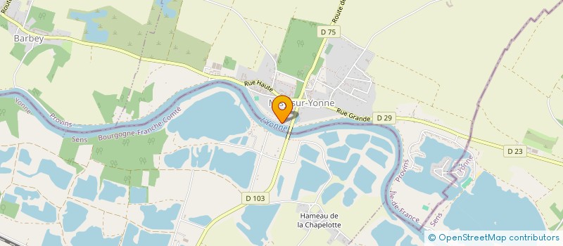 localisation de l'entreprise MONSIEUR KENNY HORNBERGER  MISY-SUR-YONNE