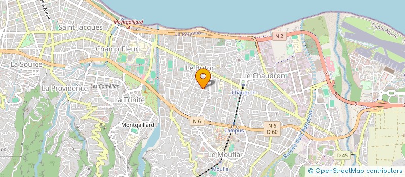 localisation de l'entreprise MONSIEUR KENNY JULIE  SAINT-DENIS