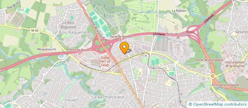 localisation de l'entreprise MONSIEUR KENNY LE LAIDIER à NANTES