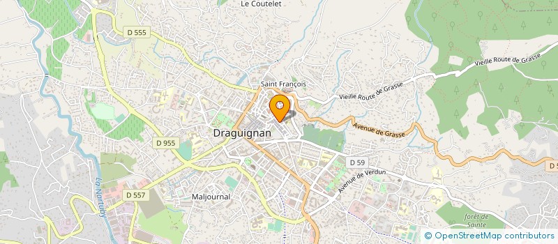 localisation de l'entreprise MONSIEUR KENNY LUCENAY  DRAGUIGNAN