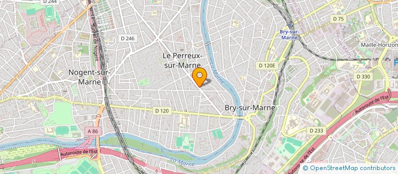 localisation de l'entreprise MONSIEUR KENNY MACKO  LE PERREUX-SUR-MARNE