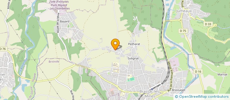 localisation de l'entreprise MONSIEUR KENNY MARCHAND  BRASSAC-LES-MINES