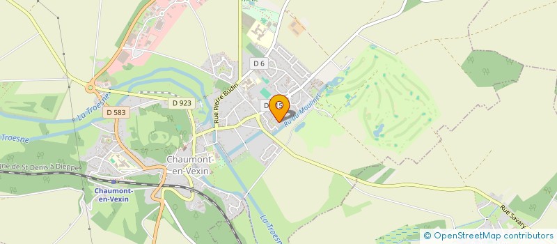 localisation de l'entreprise MONSIEUR KENNY MENCE  CHAUMONT EN VEXIN