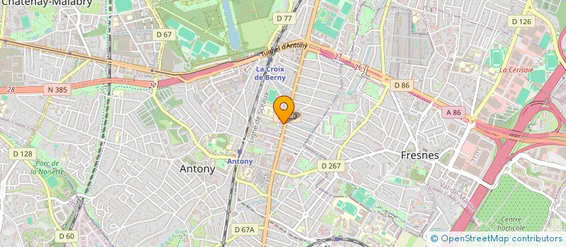 localisation de l'entreprise MONSIEUR KENNY MICHEL à ANTONY