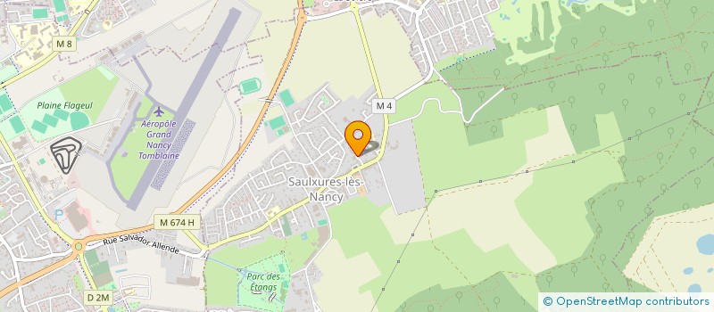 localisation de l'entreprise MONSIEUR KENNY PEREIRA  SAULXURES-LES-NANCY