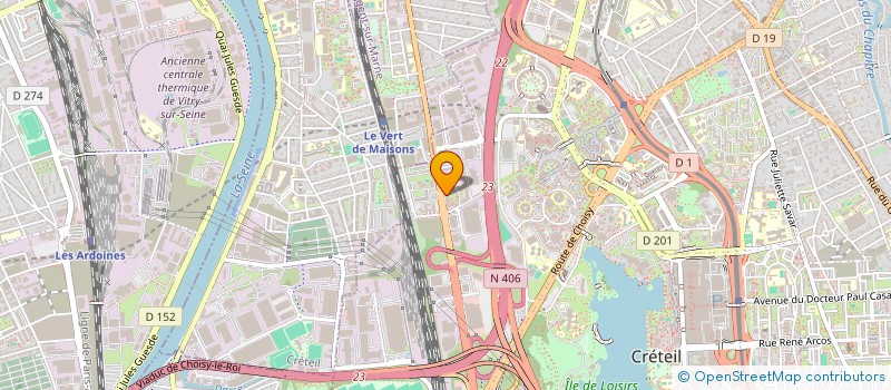 localisation de l'entreprise MONSIEUR KENNY PERERA ALVES  CRETEIL