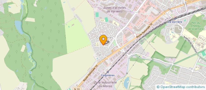 localisation de l'entreprise MONSIEUR KENNY PILOTIN  COIGNIERES