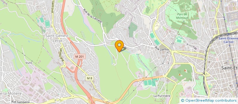 localisation de l'entreprise MONSIEUR KENNY PISTER  SAINT-GENEST-LERPT