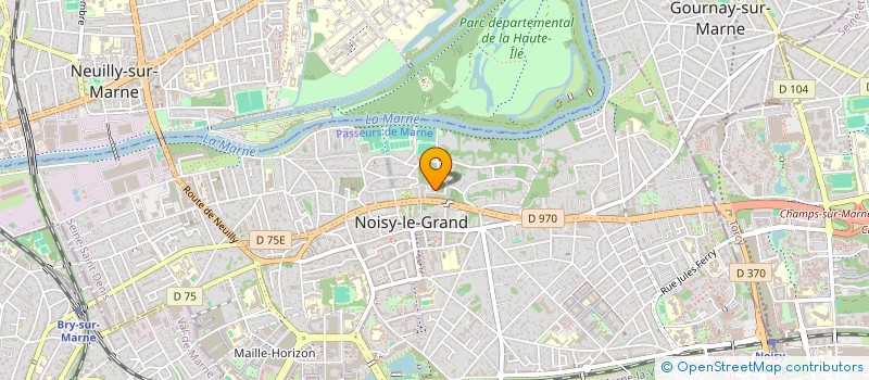 localisation de l'entreprise MONSIEUR KENNY POMMIER  NOISY-LE-GRAND