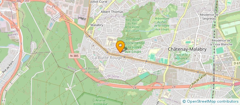 localisation de l'entreprise MONSIEUR KENNY RAPON  CHATENAY-MALABRY