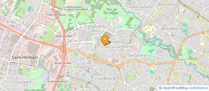 localisation de l'entreprise MONSIEUR KENNY ROBIN  SAINT-HERBLAIN