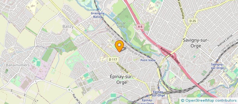 localisation de l'entreprise MONSIEUR KENNY SEYMOUR  EPINAY-SUR-ORGE