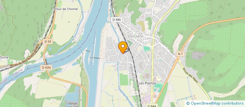 localisation de l'entreprise MONSIEUR KENNY TUYTTEN  DONZERE