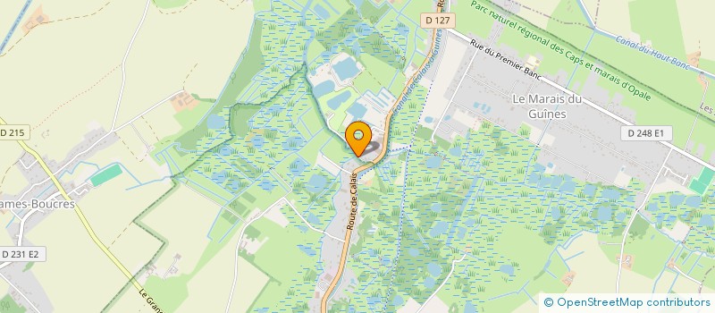 localisation de l'entreprise MONSIEUR KENNY WALLET  HAMES-BOUCRES