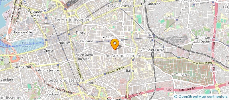 localisation de l'entreprise MONSIEUR KENT ROBINSON à MARSEILLE
