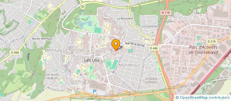 localisation de l'entreprise MONSIEUR KENY BORDIN  LES ULIS