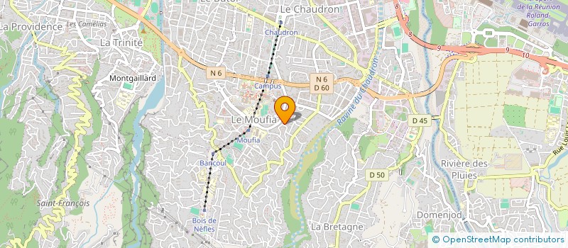 localisation de l'entreprise MONSIEUR KENY GRONDIN à SAINT-DENIS