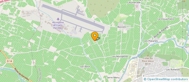 localisation de l'entreprise MONSIEUR KENY LACROIX  CUERS