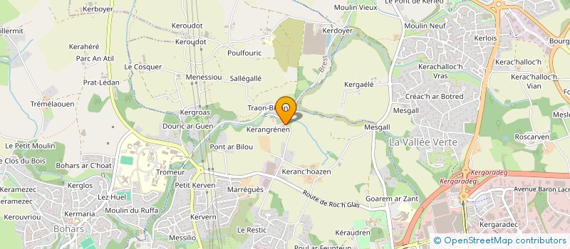 localisation de l'entreprise MONSIEUR KENY RAPPENEAU à BREST