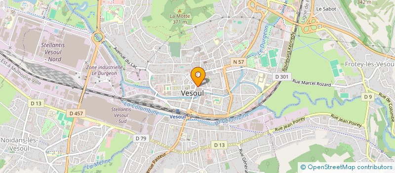 localisation de l'entreprise MONSIEUR KENYUS VAN DEN HEUVEL  VESOUL