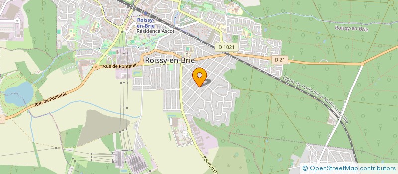 localisation de l'entreprise MONSIEUR KENZ ROBERT  ROISSY EN BRIE