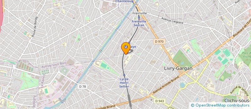 localisation de l'entreprise MONSIEUR KENZI AMIRAT  LIVRY-GARGAN