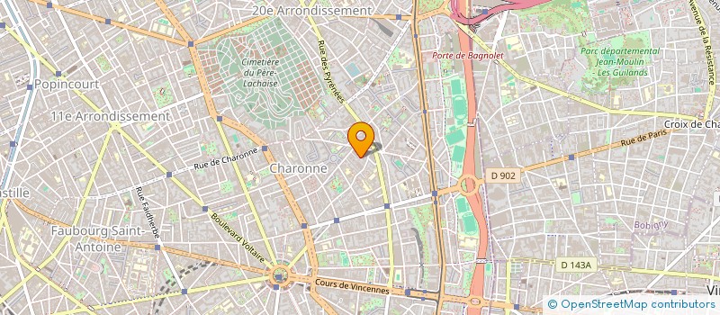 localisation de l'entreprise MONSIEUR KENZI BENSID  PARIS