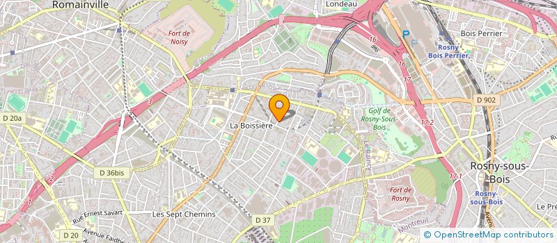 localisation de l'entreprise MONSIEUR KENZI HIRECHE à MONTREUIL