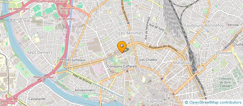 localisation de l'entreprise MONSIEUR KENZI LOUCIF à TOULOUSE