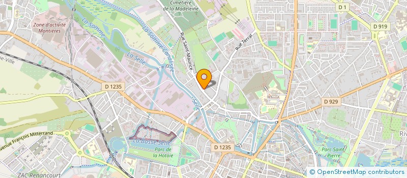 localisation de l'entreprise MONSIEUR KENZI SERET à AMIENS