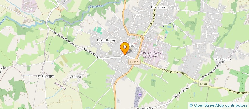 localisation de l'entreprise MONSIEUR KENZI TRABELSI  BRINDAS