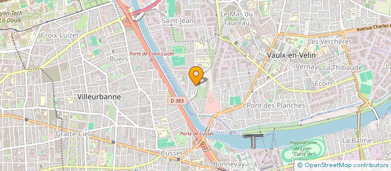 localisation de l'entreprise MONSIEUR KENZO BERSANI  VILLEURBANNE